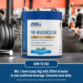 Image 5 for Tri-Magnesium Powder Blue Raspberry 200g
