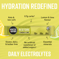 Image 4 for Restore Electrolytes Lemon & Lime 7 x 5.1g Sachet