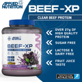 Image 3 for Beef XP Clear Protein Isolate millions Blackcurrant 1.8KG