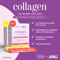 Image 2 for Coleen Rooney Marine Collagen 10,000mg Strawberry  Flavour 14 x 12.5g Sachets