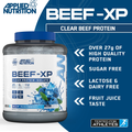 Image 3 for Beef XP Clear Protein Isolate Blue Raspberry 1.8KG