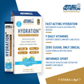 Image 2 for Hydration+ Sticks Blue Raspberry 7 Sachets
