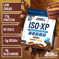 Image 2 for ISO XP  Whey Protein Isolate Powder Choco Peanut 1kg