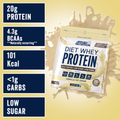 Image 2 for Diet Whey Protein Vanilla Ice Cream 1Kg