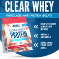 Image 3 for Clear Whey Protein Strawberry & Raspberry 875g