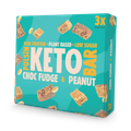 Image 1 for Choc Fudge & Peanut Keto Bar 3 x 30g