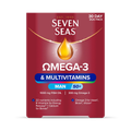 Image 1 for Omega-3 & Multivitamins Man 50+ 30 Tablets & 30 Capsules (1 Month Supply)