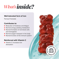 Image 5 for Kids Iron Strawberry Flavoured 30 Gummies