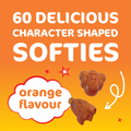 Image 2 for Disney Toy Story Omega 3 60 Orange Flavour Softies