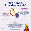 Image 4 for Hair & Body Wash, Blackberry & Apple 500ml