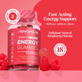 Image 5 for Energy Raspberry Flavour 60 Gummies