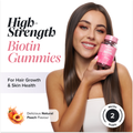 Image 4 for Biotin 10,000µg Peach Flavoured 60 Gummies