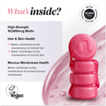 Image 5 for Biotin 10,000µg Peach Flavoured 60 Gummies