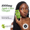 Image 4 for Apple Cider Vinegar 1000mg Apple Flavoured 60 Gummies