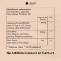 Image 3 for Ashwagandha Ksm-66 And Lions Mane Capsules 120 Capsules