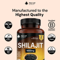 Image 2 for Shilajit with Black Pepper 1400mg per serving 120 Capsules