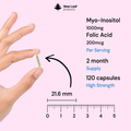Image 5 for Myo Inositol Capsules 120 Capsules