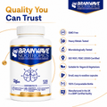 Image 5 for Brainwave Nootropics Brain Function & Immune System Support Complex - Ashwagandha, Lion’s Mane, L-Theanine, Vitamins D3, B5, B12 & Zinc