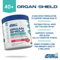 Image 3 for Organ Shield Support Powder Raspberry 300g