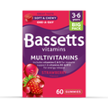 Image 1 for Bassetts Vitamins 3-6 Multivitamins Strawberry 60 Gummies