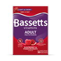 Image 1 for Bassetts Vitamins Adult Multivitamins Raspberry & Pomegranate 30 Pastilles