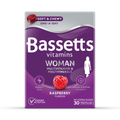 Image 1 for Bassetts Vitamins Woman Multivitamins & Multiminerals Raspberry 30 Pastilles