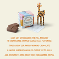 Image 2 for ® ToyChoc Box® ENDANGERED ANiMALS GiFT SET