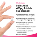 Image 3 for Folic Acid Prenatal Vitamins Tablets 120 tablets