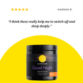 Image 4 for Good Night CBD Orange Flavour 10mg 30 Gummies