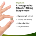 Image 2 for Ashwagandha KSM 66 Tablets 365 tablets
