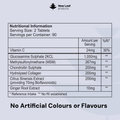 Image 2 for Glucosamine 7in1 Complex with added MSM, Vitamin C, Chondroitin, Collagen, Citrus & Ginger - 120 Tablets