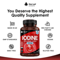 Image 4 for Iodine - Potassium Iodine 500mcg per serving 180 Tablets