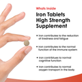 Image 2 for Iron Ferrous Fumarate Tablets 365 tablets
