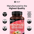 Image 4 for Menopause Complex with 7 Vitamins & Minerals + Turmeric, Maca Root & Ashwagandha - 120 Tablets