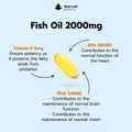 Image 2 for Omega 3 Fish Oil Softgel Capsules 180 softgels