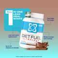 Image 3 for Diet Fuel Meal Replacement Shake Chocolate 1kg