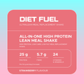 Image 4 for Diet Fuel Meal Replacement Shake Strawberry 1kg