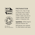 Image 4 for OMGTEA Organic Hojicha Roasted Matcha Green Tea 30 g