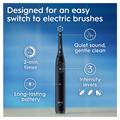 Image 5 for Oral-B iO2 Rechargeable Night Black & Calm Pink Toothbrush Duo Pack