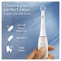 Image 4 for Oral-B iO2 Pink Rechargeable Toothbrush With Travel Case