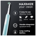 Image 5 for Oral-B Pro Series1 Cross Action Rechargeable Toothbrush  - Blue