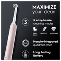Image 4 for Oral-B Pro Series1 Cross Action Rechargeable Toothbrush  - Pink