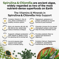 Image 4 for Organic Spirulina & Chlorella Tablets - 400 Count