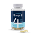 Image 1 for Omega-3 Premium Fish Oil 80% Concentrate, High Strength EPA & DHA, 120 Softgel Capsules