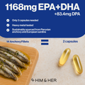 Image 4 for Omega-3 Premium Fish Oil 80% Concentrate, High Strength EPA & DHA, 120 Softgel Capsules