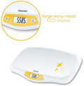 Image 4 for Baby Scale With Curved Weighing Platform White By80