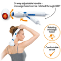 Image 3 for Infrared Massager With Rotating Head White Mg40