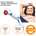 Image 4 for Infrared Massager With Rotating Head White Mg40