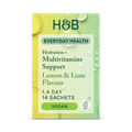 Image 1 for Hydration + Health Wellness Support Lemon Lime Flavour 14 Sachets