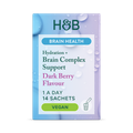 Image 1 for Hydration + Brain Ginseng Support Dark Berry Flavour 14 Sachets